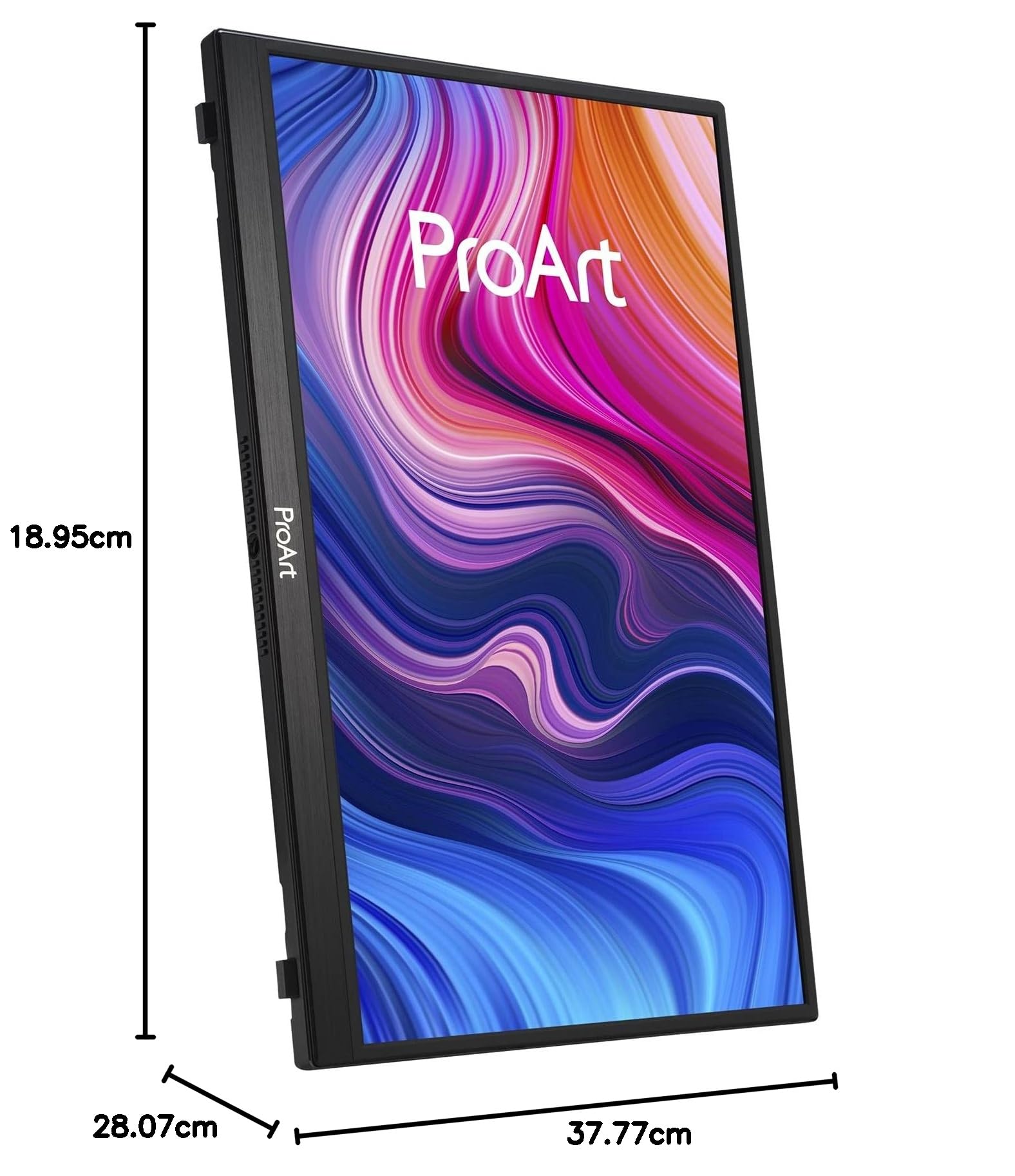 ASUS ProArt PA148CTV - 14" Full HD laptop i ekran dotykowy - Panel IPS - 1920x1080-300cd/m² - 2x USB-C i Micro-HDMI - 100% sRGB - 100% Rec. 709 - △E< 2 - Przycisk ASUS Dial - 5 lat