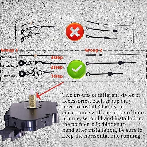 Miniatura 4 de Reloj de péndulo Timbre Westminster Caja de música Movimiento DIY Kit Fácil de Instalar 4.331x2.205x0.787 in