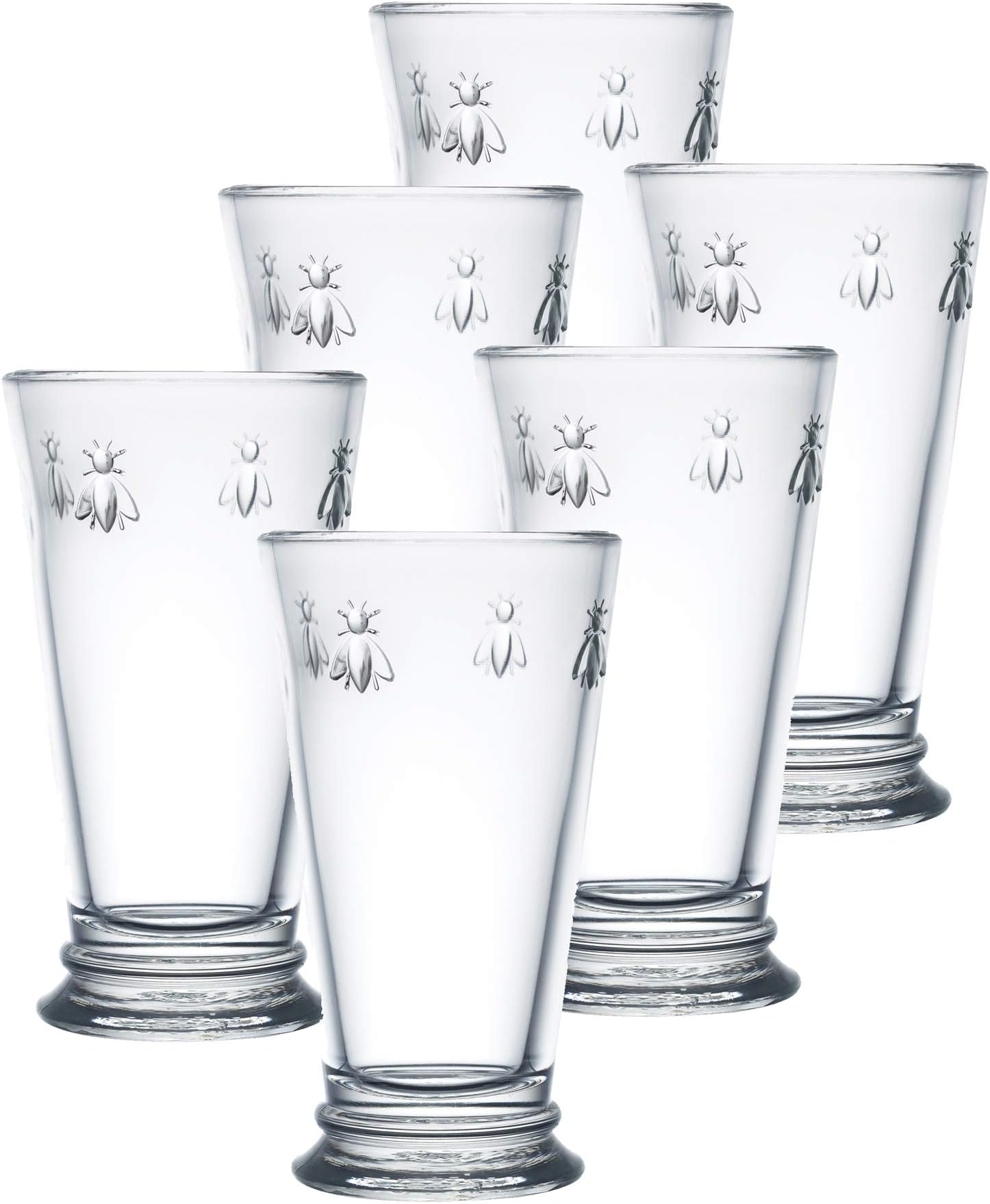 La Rochere Bee 15.5 oz Highball Glasses (Set of 6