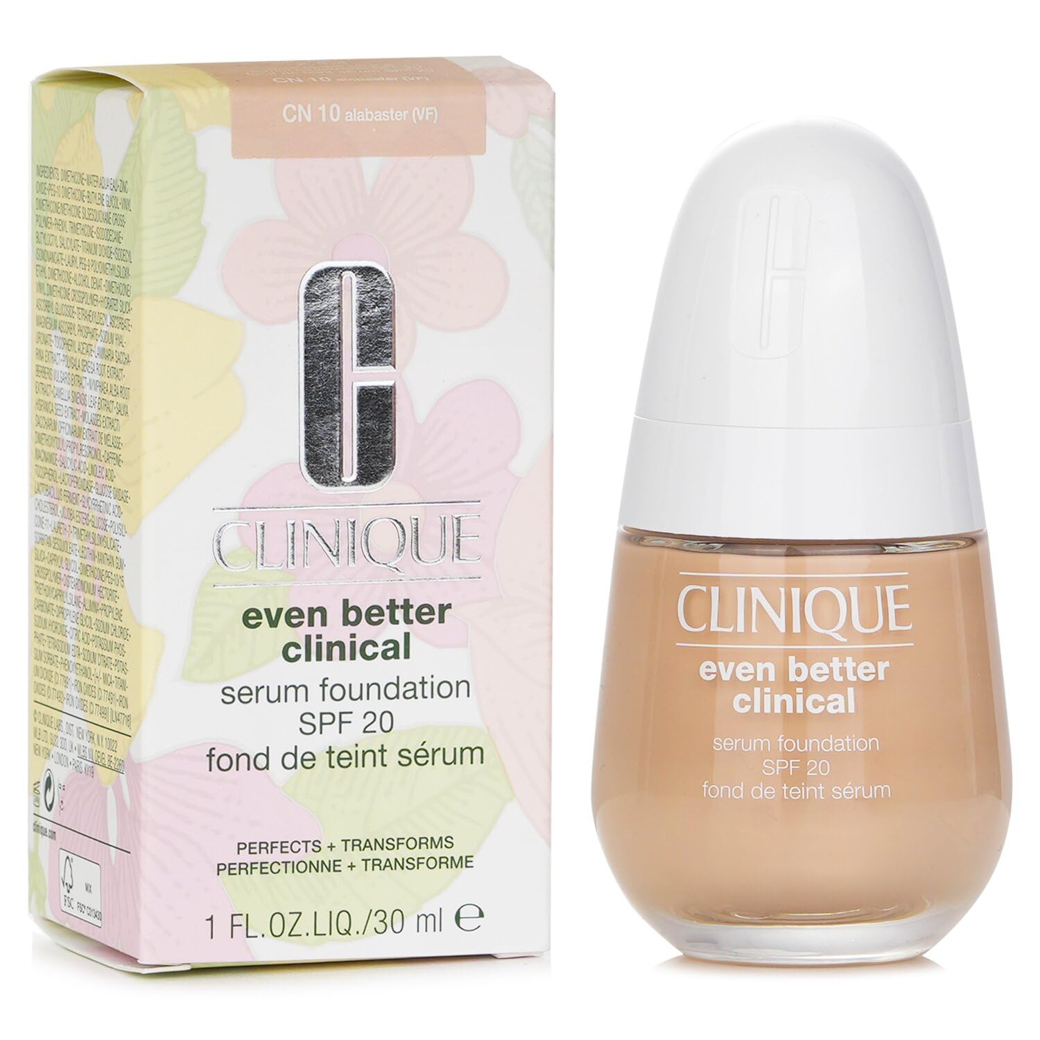 Even Better Clinical Serum Foundation SPF 20, Full Coverage, Satin Matte Finish With 3 Serum Technology, 1.01442 fl oz - Image 2