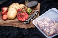 Vista 9 de Barebones Provisions - Cuchillo de sacacorchos, versátil cuchillo multiherramienta plegable de 4 pulgadas, hoja con abridor de vino y llave, y mango