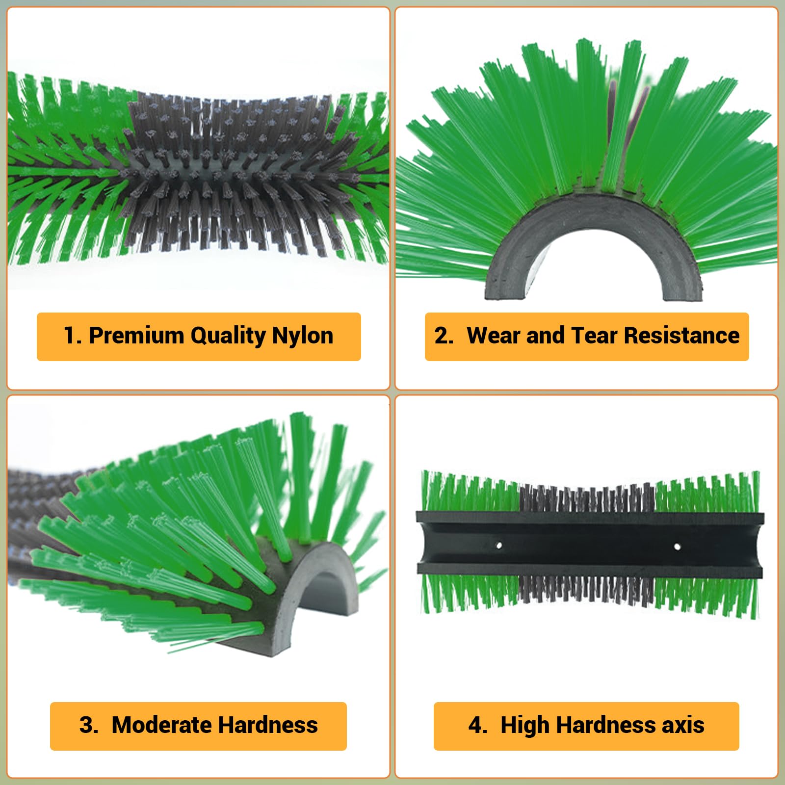 Lot de 2 brosses à gratter pour animaux de ferme, grandes brosses pour chevaux, toilettage, massage, nettoyage, soulager les démangeaisons à l'arrière du bétail, brosse pour chevaux, vaches