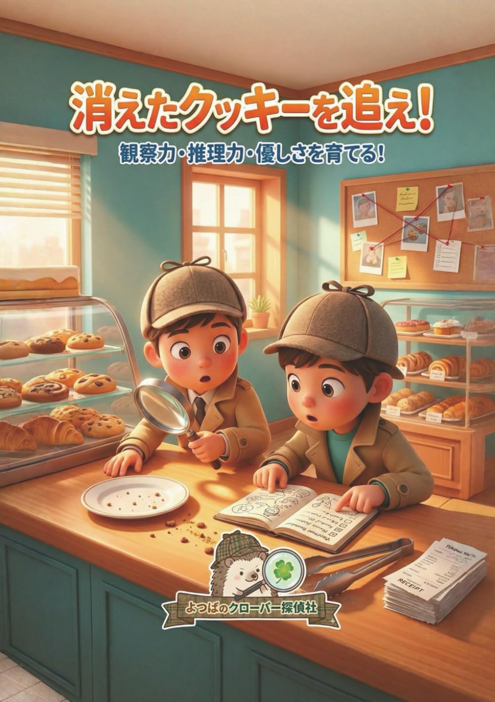 消えたクッキーを追え！：パン屋さんの秘密とちいさな名探偵たち: 観察力・推理力・優しさを育てる！ワクワク謎解きアドベンチャー (クローバーたんてい)