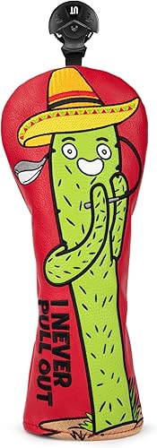 Barudan Golf Hybrid Headcover - Funny Golf Rescue Hybrid Club Head Cover fits fo