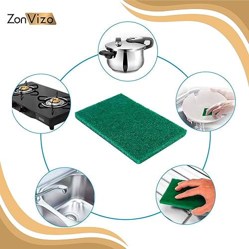 Miniatura 9 de Bar Keepers Friend - Limpiador y esmalte multiusos para el hogar de 21 onzas, con 1 BKF (210z), 2 estropajos resistentes y 2 pares de guantes