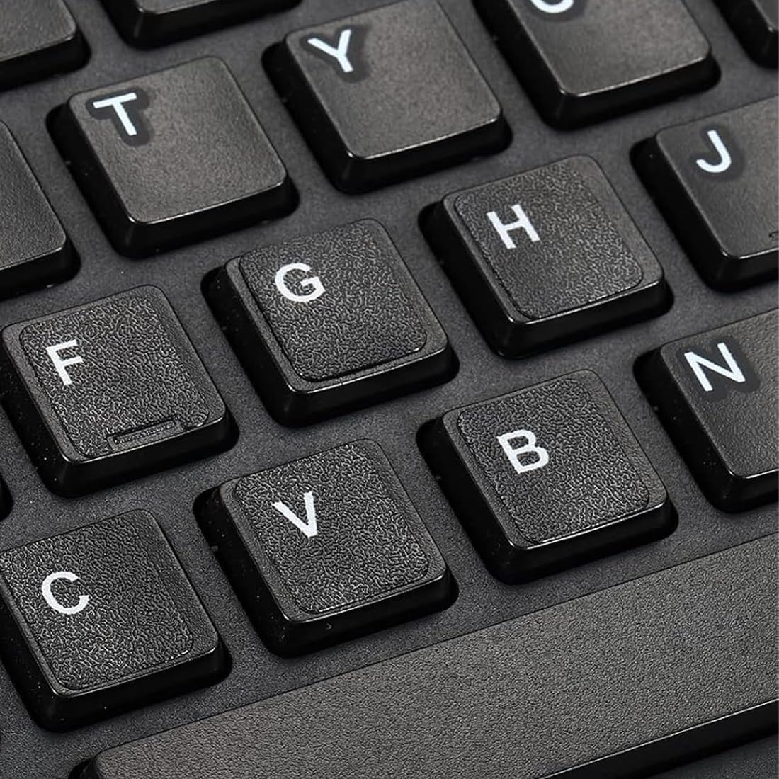 4 pcs Pegatinas para Teclado Español de Repuesto Adecuadas para Cualquier Teclado Estándar de Computadora Portátil
