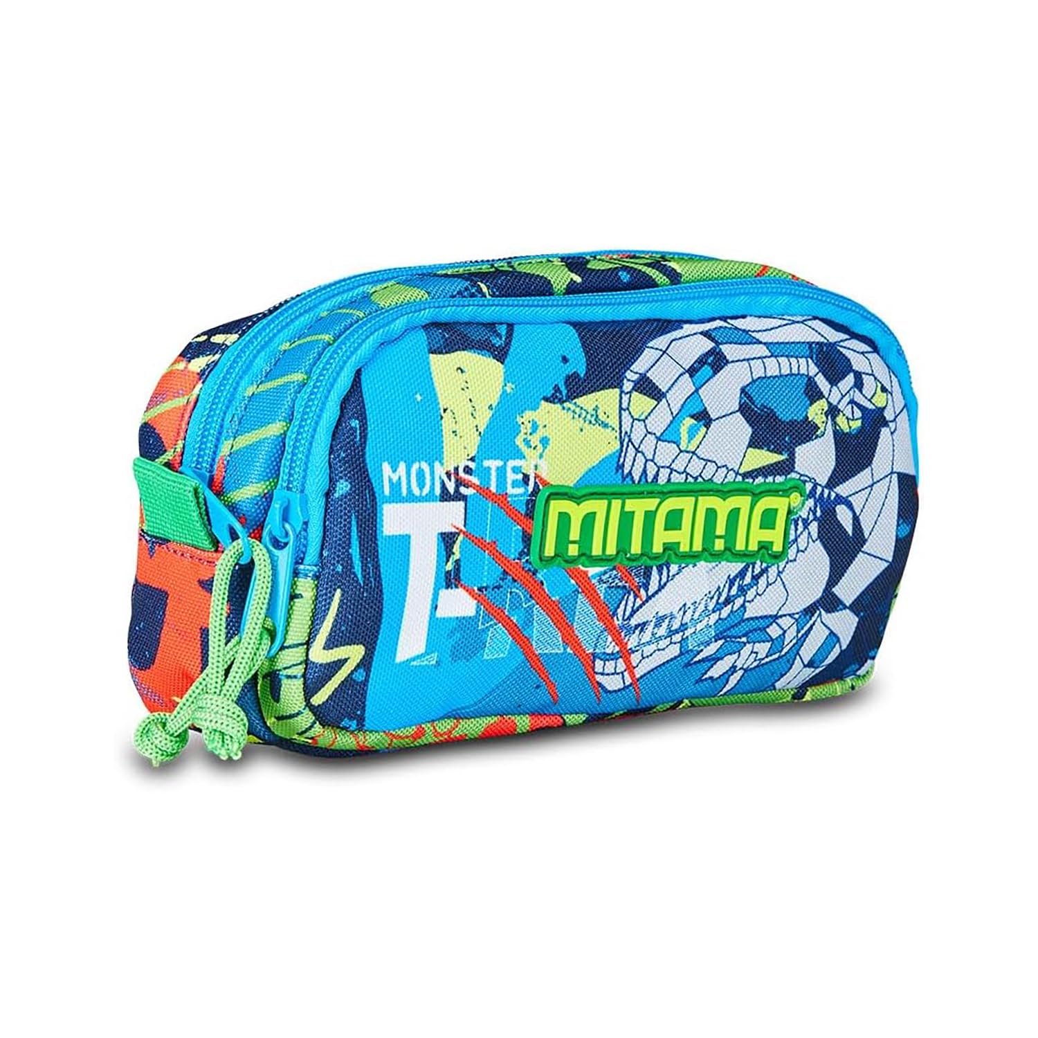 Bustina Due Zip Mitama Fluo Rex