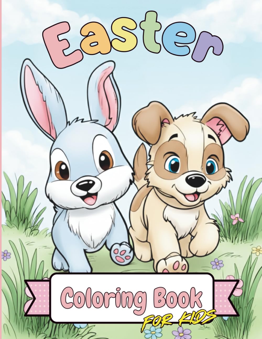 Easter Coloring Book: Easter & Springtime Coloring Book For Kids