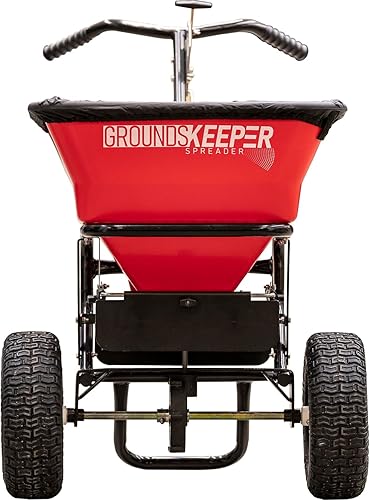 Miniatura 8 de Buyers Products Walk Behind Push Snow Rock - Esparcidor de sal 3039632R Grounds Keeper capacidad de 100 libras rojo y Vikan Remco 63002 cuchara de