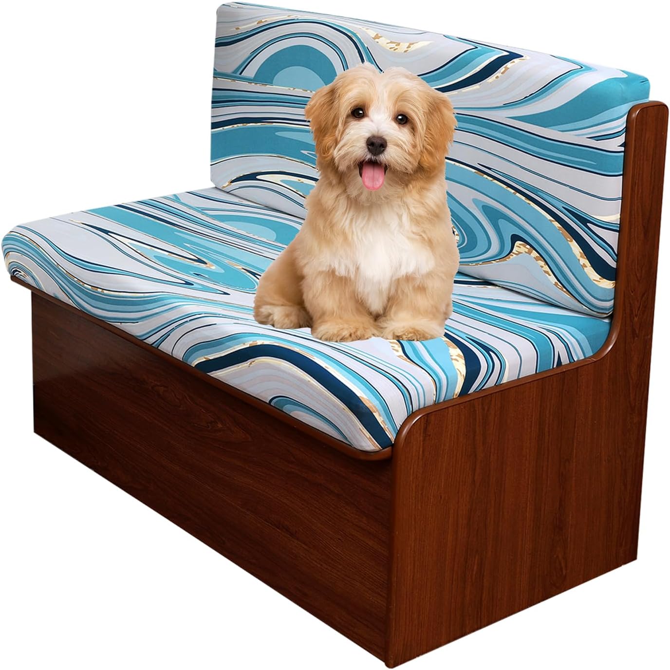 GOSTADY RV Cushions Covers, Stretch Printed RV Sofa