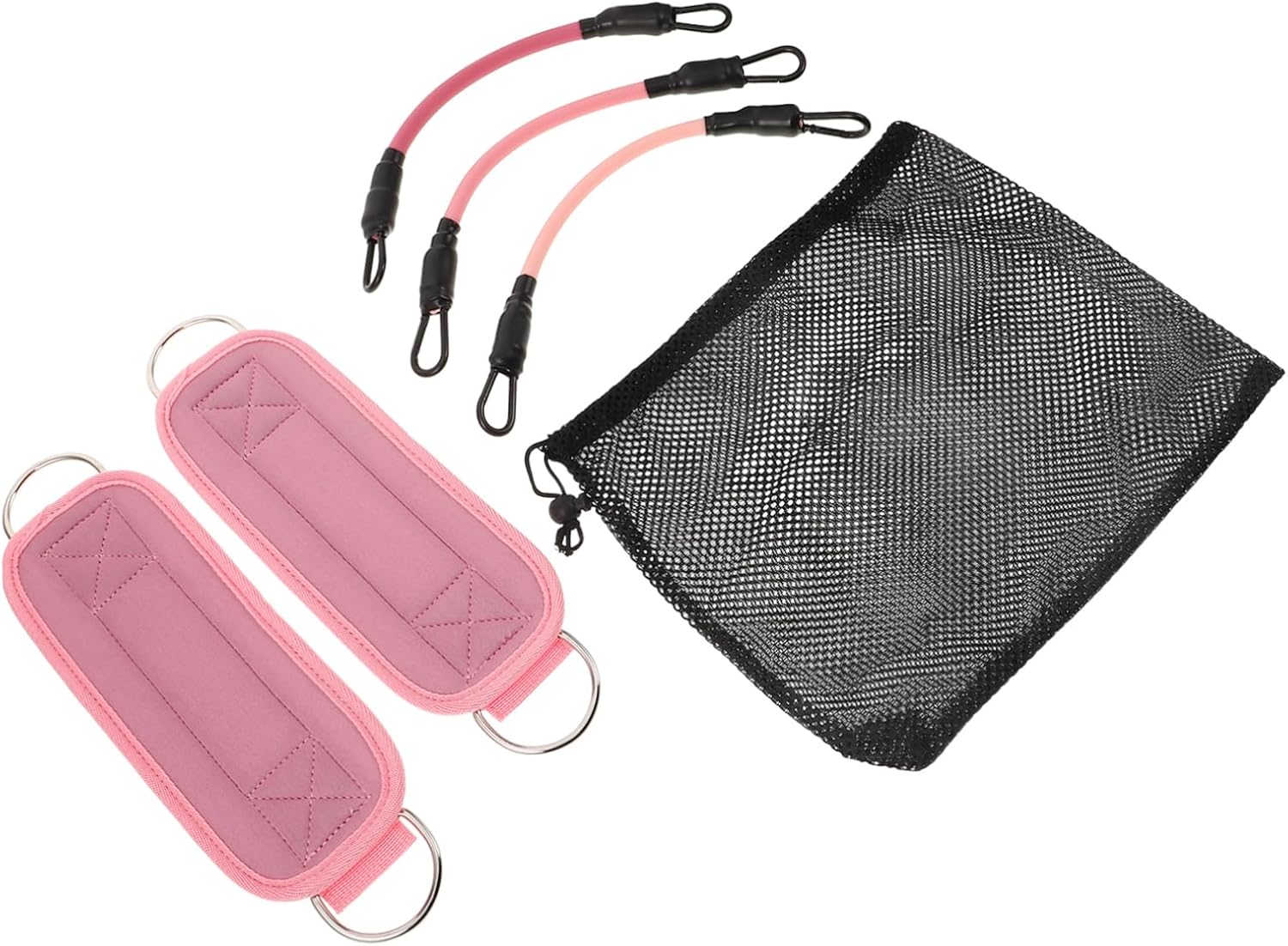 1 Set Ankle Straps for Leg Training Durable Fitness Ankle Protector for Cable Machine Workouts Comfortable Secure for Glute Activation for Gym Outdoor Use