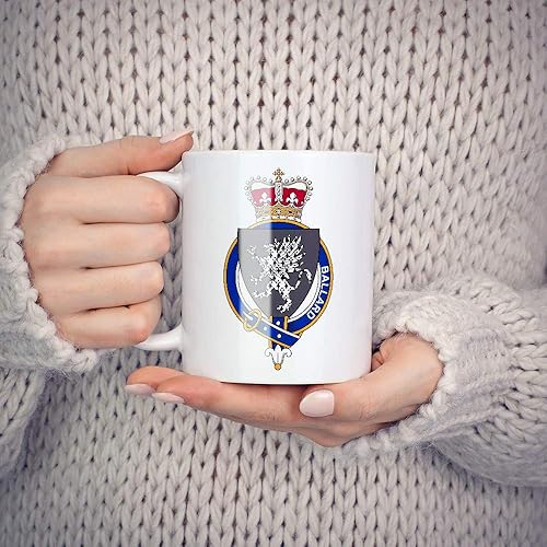 Miniatura 2 de HARD EDGE DESIGN English Garter Family Ballard Coffee Mug, 11oz, White