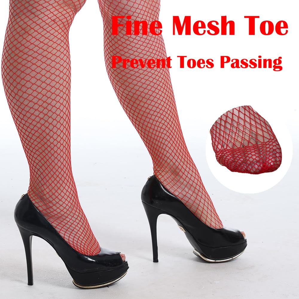 Snapklik Plus Size Fishnets Thigh High Stockings Silicone Lace snapklik-plus-size-fishnets-thigh-high-stockings-silicone-lace