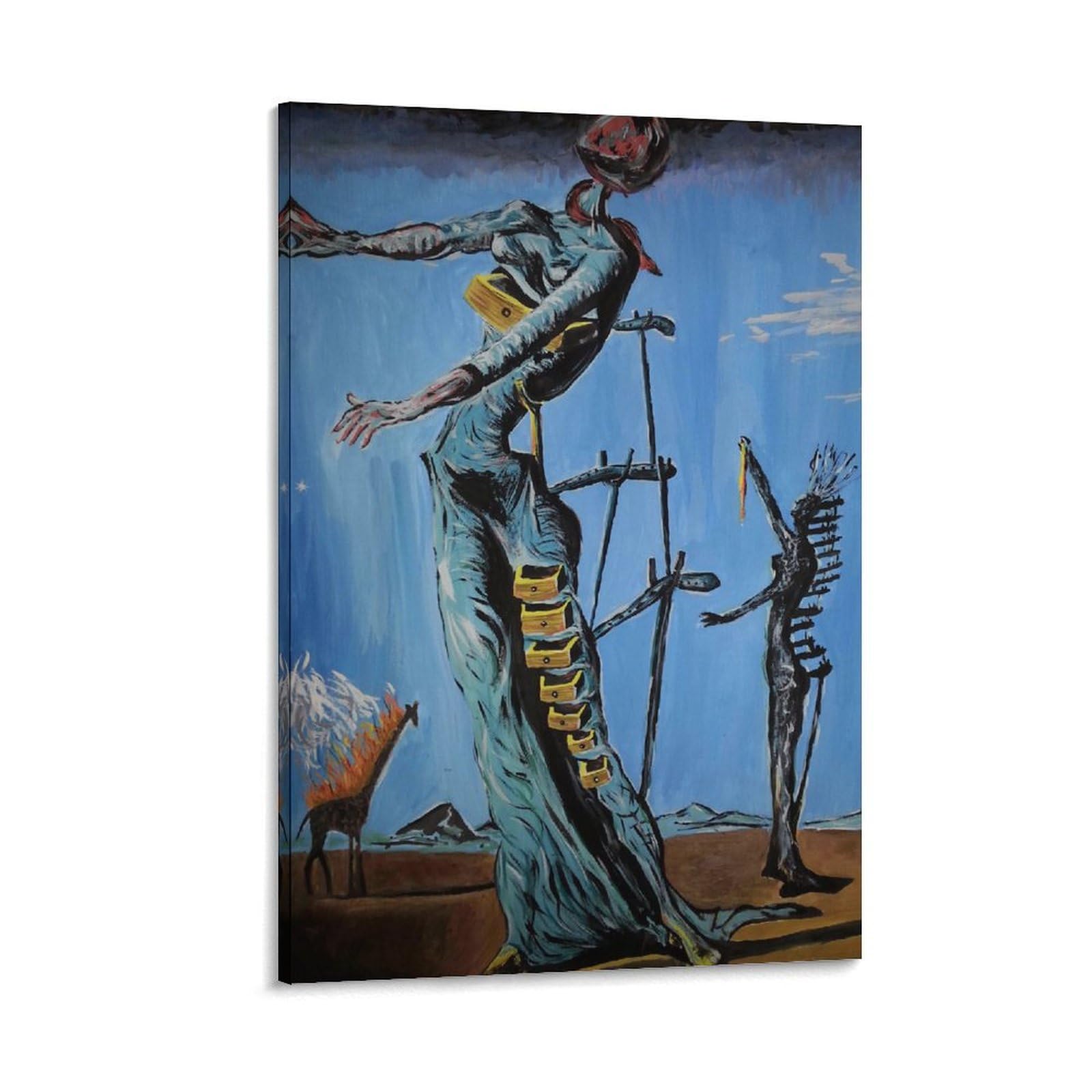 サルバドール・ダリ Salvador Dali La Gare de Per.. Amazon.co.jp: Salvador Dali サルバドール・ダリ The Burning
