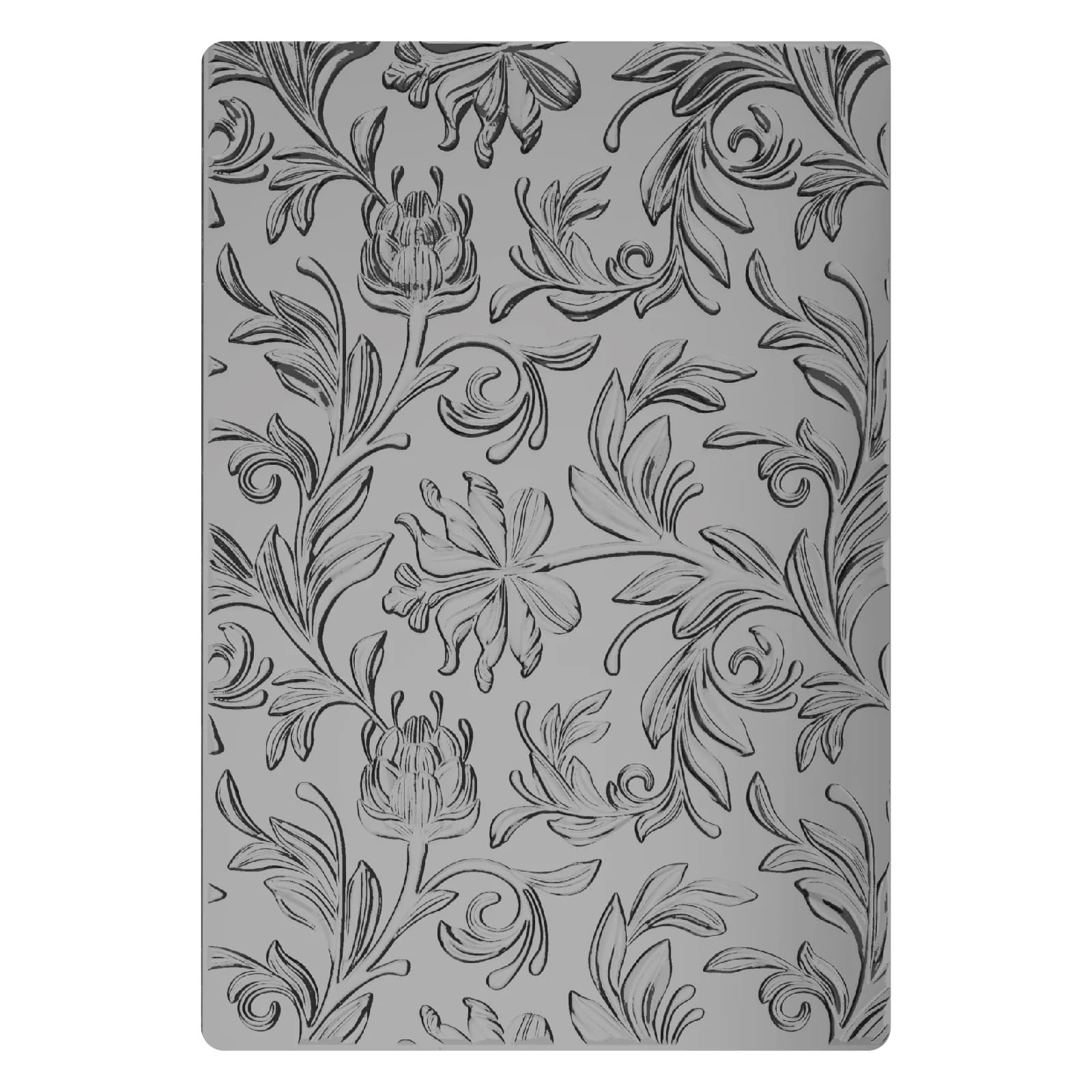 Tim Holtz Sizzix Botanical 3D Texture Fades Classeur de gaufrage Format A5