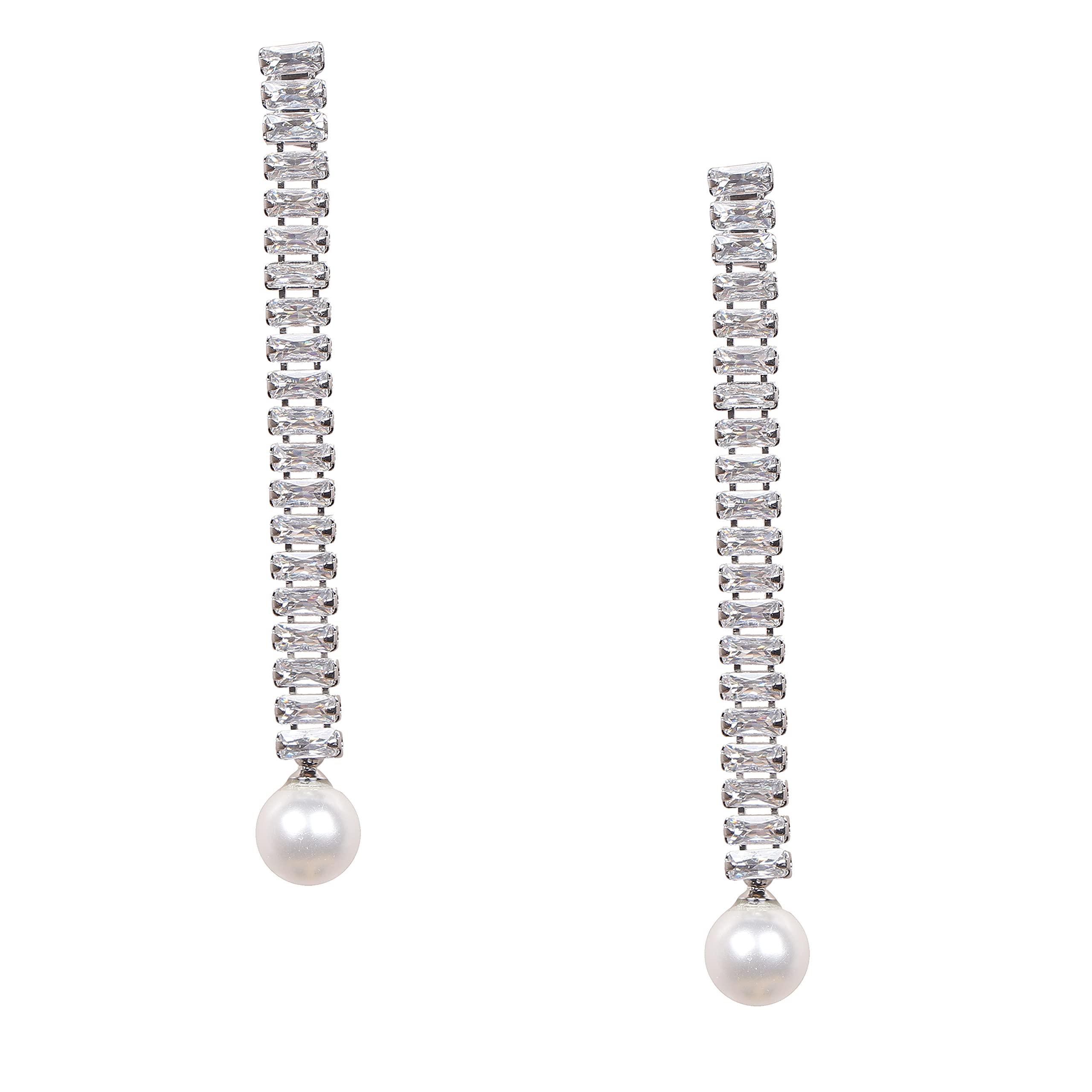 See full amazon price history chart for Adorn Rhodium Plated Plated Cubic Zirconia Stone Dangler Earrings for Women (ERR05) Adorn Rhodium Plated Plated Cubic Zirconia Stone Dangler Earrings for Women (ERR05) (B0BTHSWHB8) Amazon Price History, Amazon Price Tracker