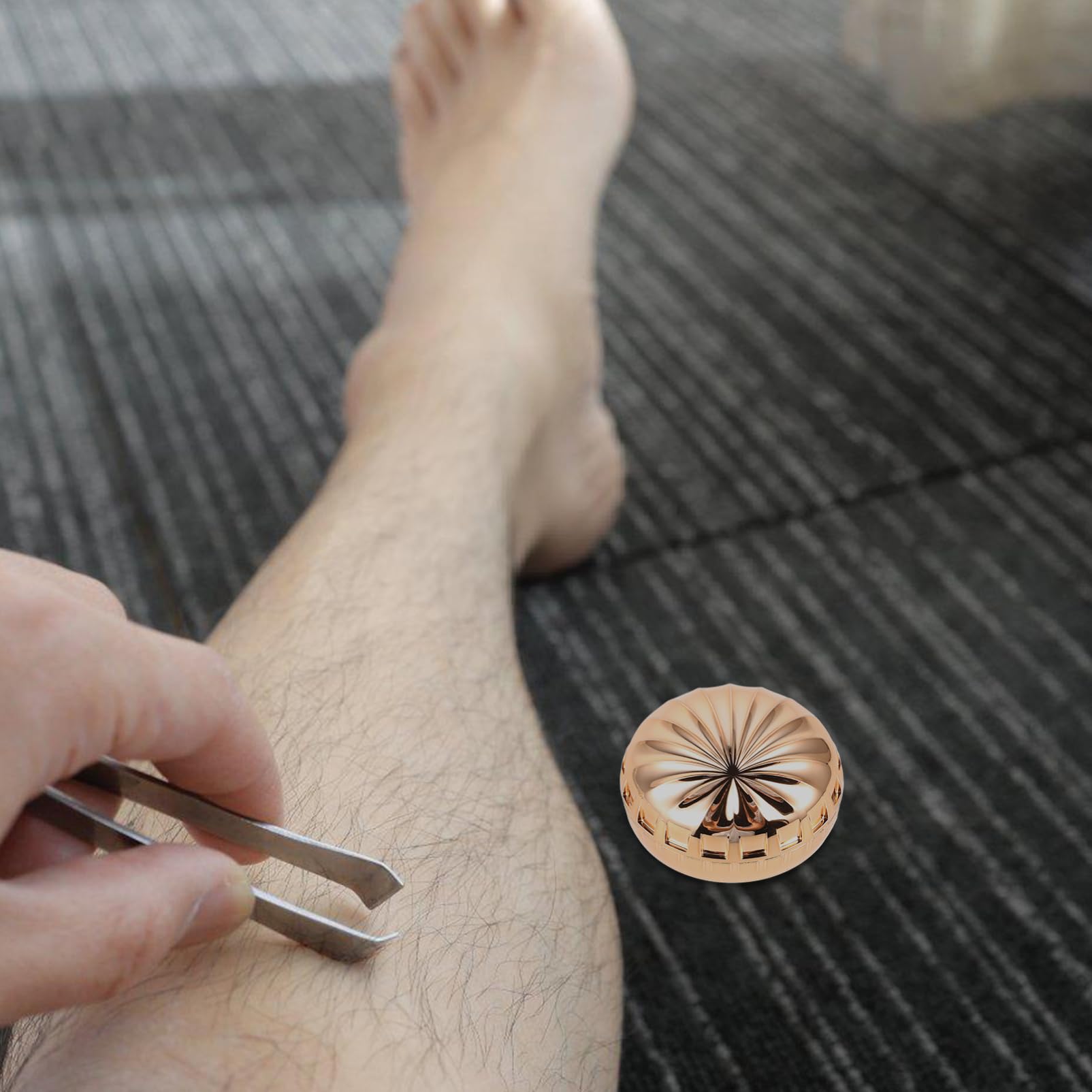 FOMIYES Hair Crystals for Men Women Face Epilator Crystal Eraser Hair Removal for Body Face Back Arms Legs Painless No Battery