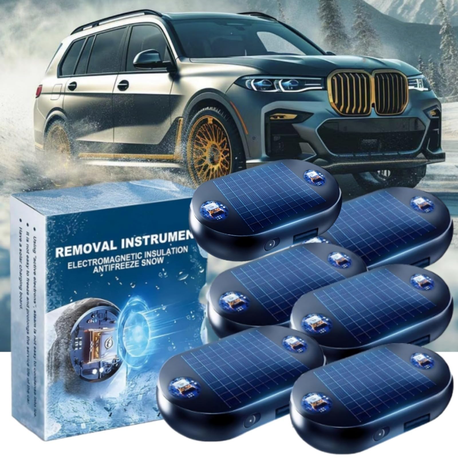 Elektromagnetischer Auto-Enteiser – Schnelles Entfrosten Ohne Kratzen Im Winter