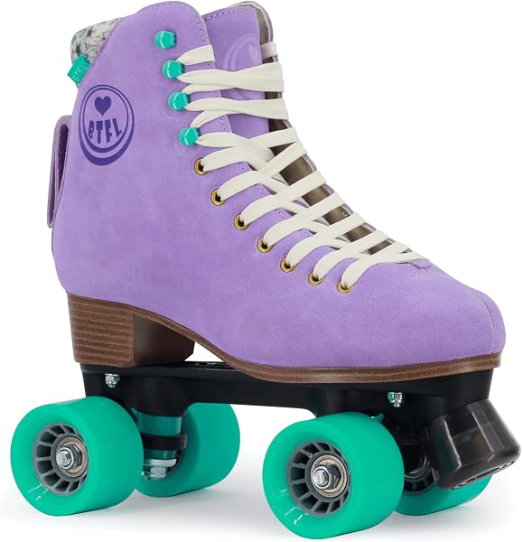 BTFL Rollschuhe Classics Harper Terry und Mela | Rollerskates Disco Roller, Classic Roller, Rollschuhe für Kinder, Jugendliche und Erwachsene - 1