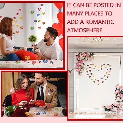 Miniatura 6 de 30 bolas de ratán hechas a mano con forma de corazón, bola de mimbre natural, adornos colgantes decorativos para el día de San Valentín, boda, baby