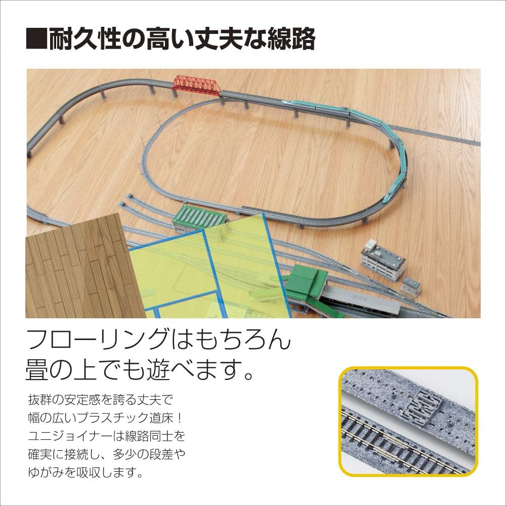 Kato N Scale Unitrack Compact CV-1 Oval Track Set