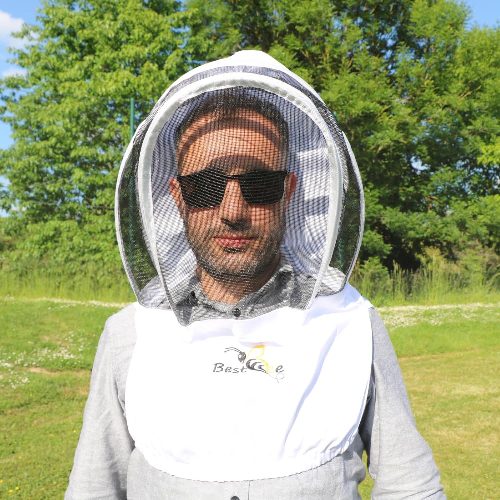 Best Bee Chapeau Apiculteur , Tissu Épais en coton, léger et facile à transporter et à porter, anti guêpes & abeilles