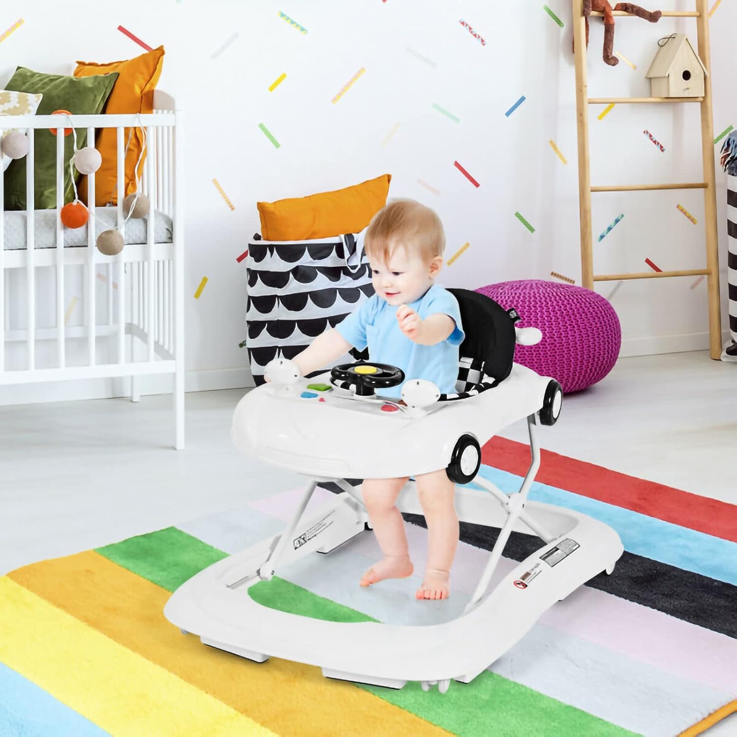 Andador Bebe Walking Mum Andador De Bebu00e9, En Plegable Con