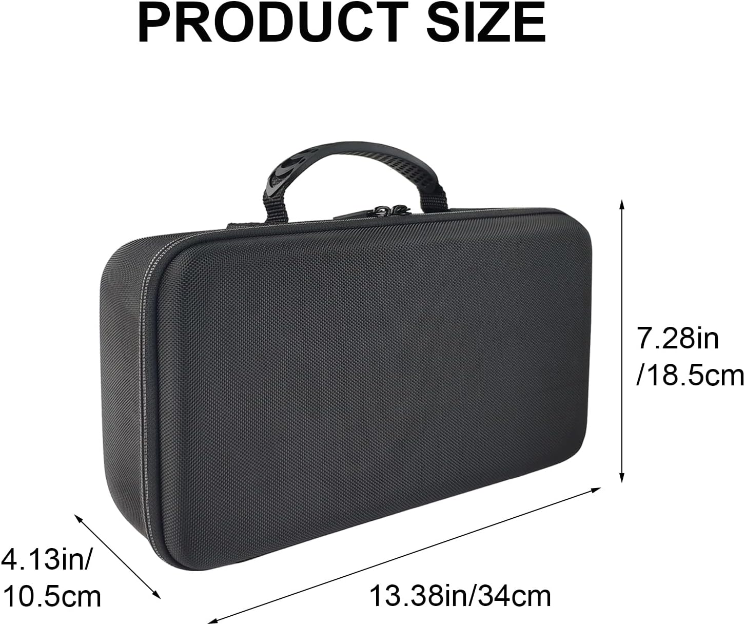 Hard Storage Case with Customizable Foam Insert - Protective EVA Case for Cameras, Gaming Consoles, Precision Instruments and Stethoscopes - Image 2