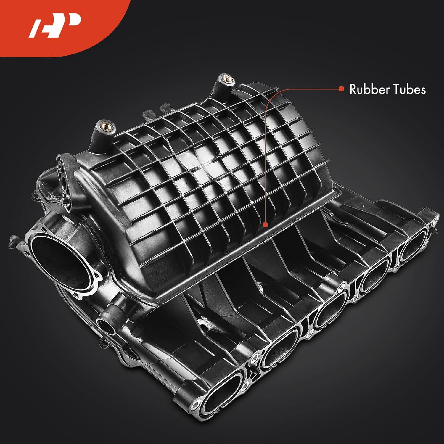 A-Premium Engine Intake Manifold Assembly [DOHC, 5Cyl 2.5L] Compatible with Volkswagen Jetta 2005-2014, Beetle 2006-2014, Golf 2010-2014, Passat 2012-2014, Rabbit 2006-2009