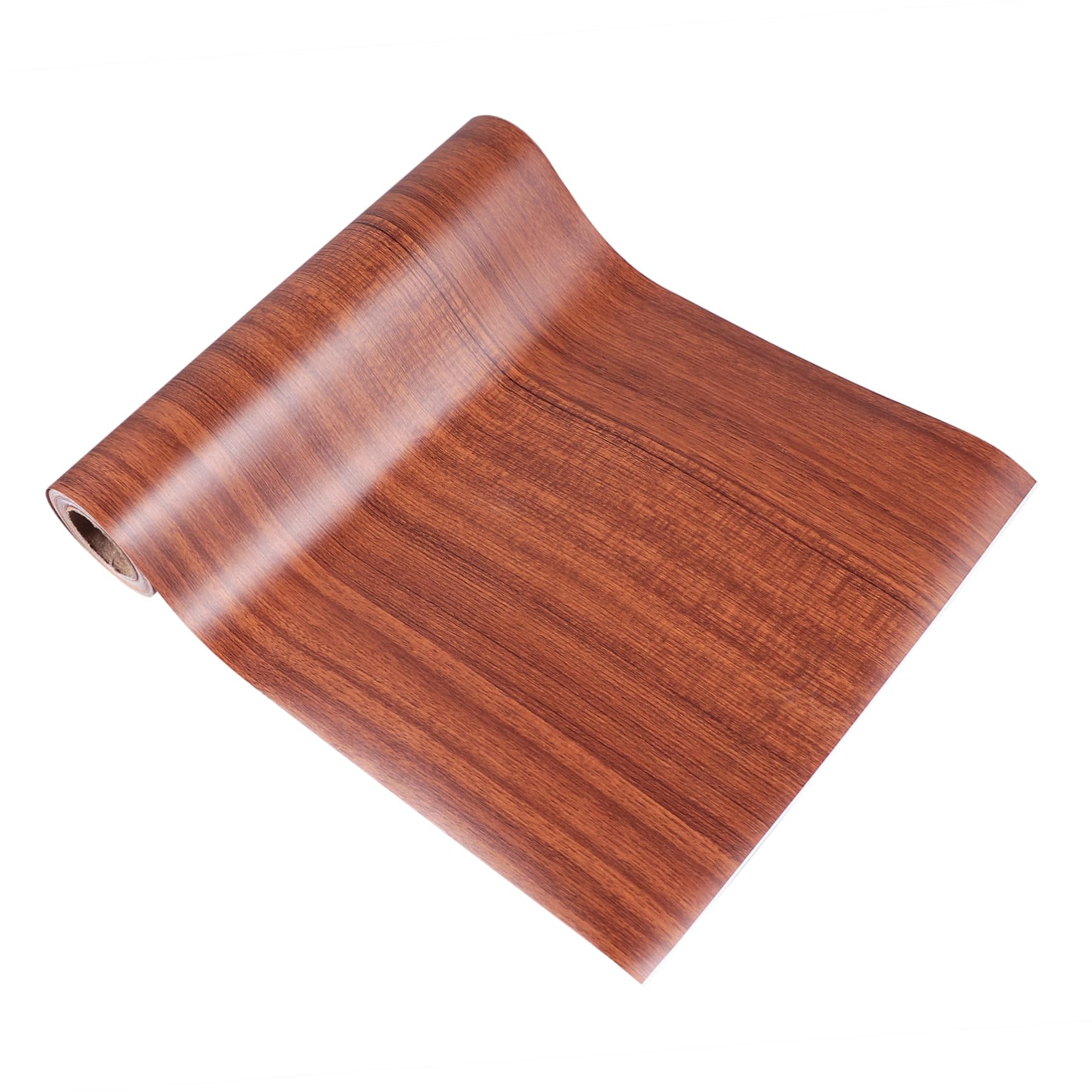Pegatina de pared imitación madera PVC para renovar superficies de muebles en el hogar