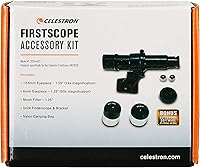 Vista 5 de Celestron 21024 Telescopio FirstScope y kit de accesorios FirstScope 21024-ACC (negro)
