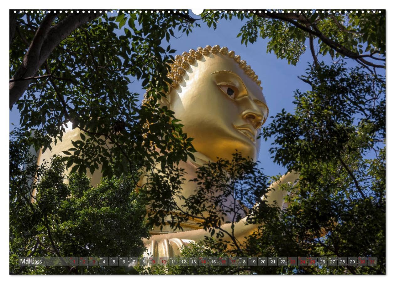 Reise nach Sri Lanka (hochwertiger Premium Wandkalender 2026 DIN A2 quer), Kunstdruck in Hochglanz: Traumhafte Insel im Indischen Ozean (CALVENDO Orte)