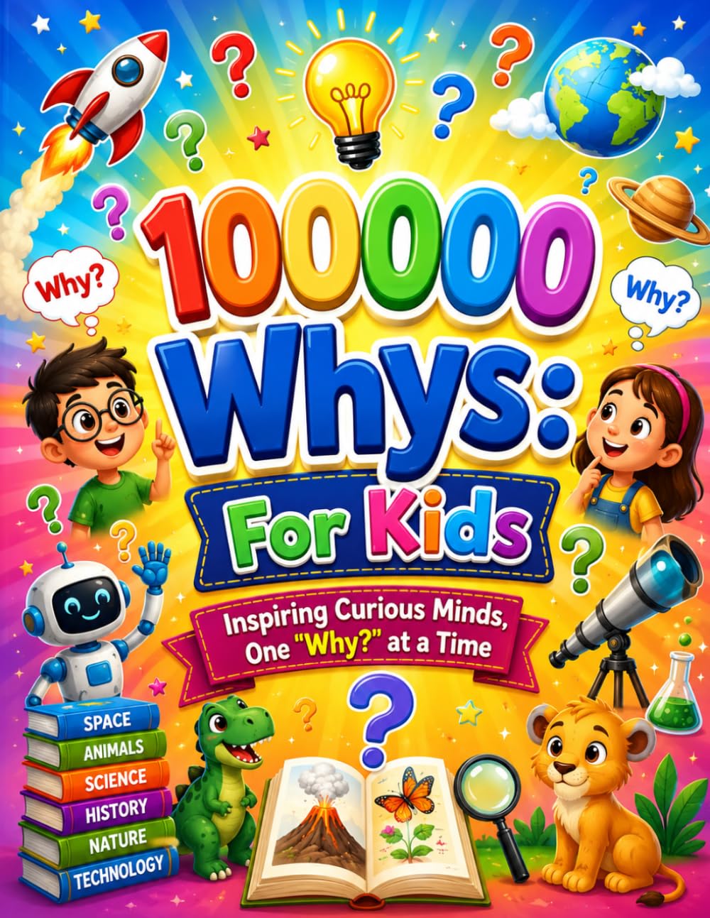 100000 Whys: For Kids: Inspiring Curious Minds, One "Why?" at a Time