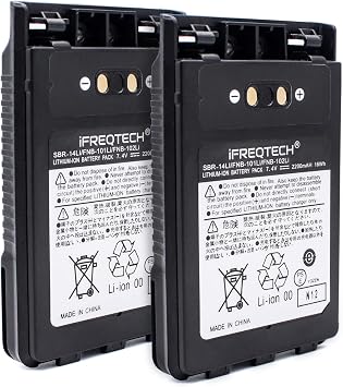 SBR-14LI Battery 2200mAh for Yaesu VX-8R VX-8DR VX-8GR FT-3DR FT-2DRFT-1DR FT1XD FNB-102LI FNB-101LI Handheld Radio