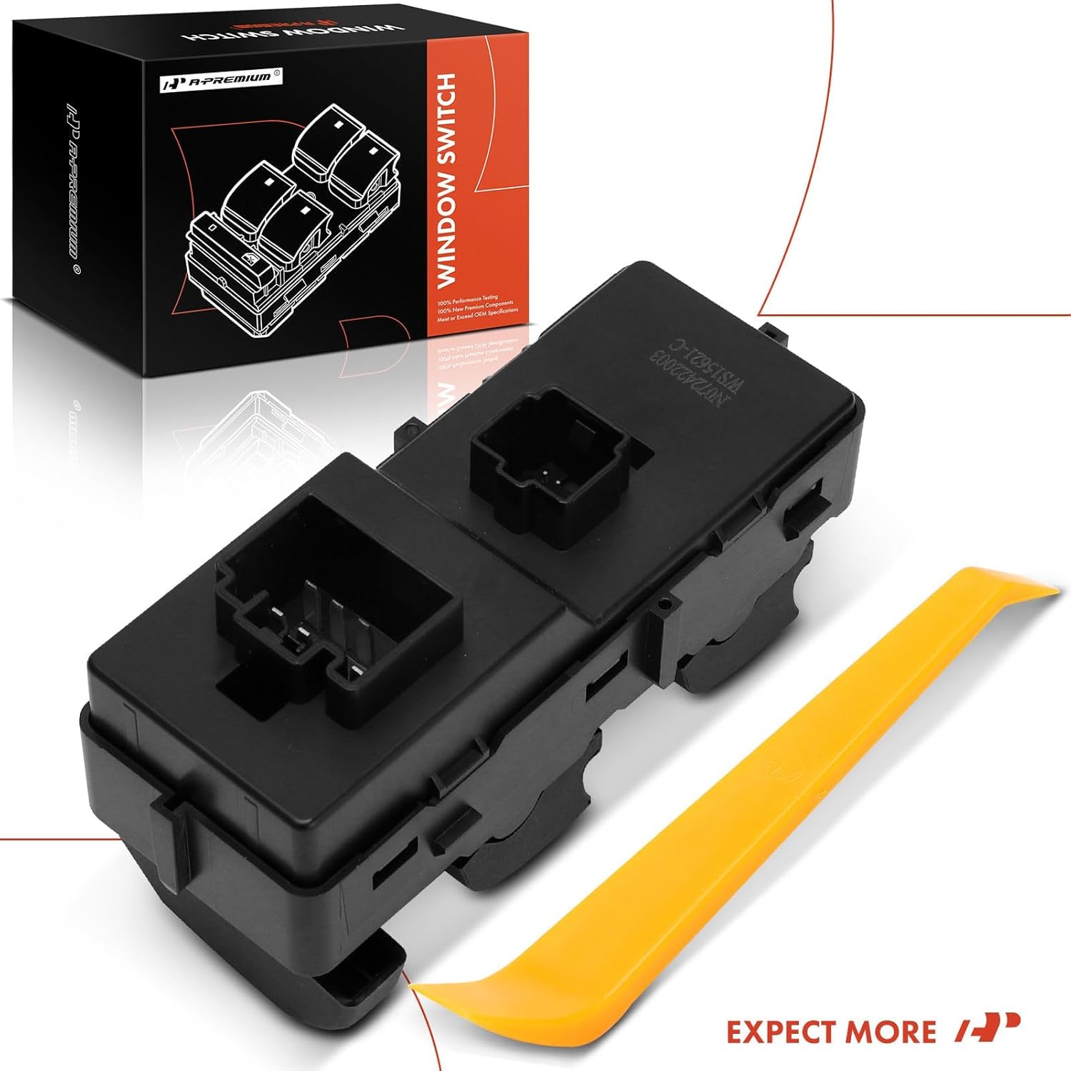 A-Premium Master Power Window Switch Compatible with Ford F-250 Super Duty F-350 Super Duty 2013-2016, F-450 Super Duty 2013-2016/2018-2019, F-550 Super Duty 2013-2016/2018