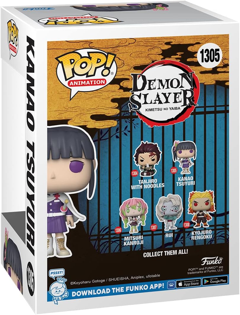 Funko POP! Animation: Demon Slayer - Kanao Tsuyuri - Collectable Vinyl Figure - Gift Idea - Official Merchandise - for Kids & Adults - Anime Fans - Model Figure for Collectors and Display