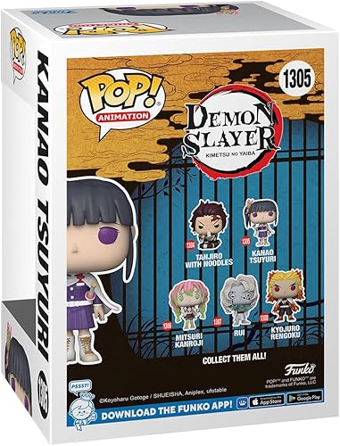 Miniatura 3 de Funko Pop! Animation: Demon Slayer - Kanao Tsuyuri - Figura de vinilo coleccionable - Idea de regalo - Producto oficial - para niños y adultos -