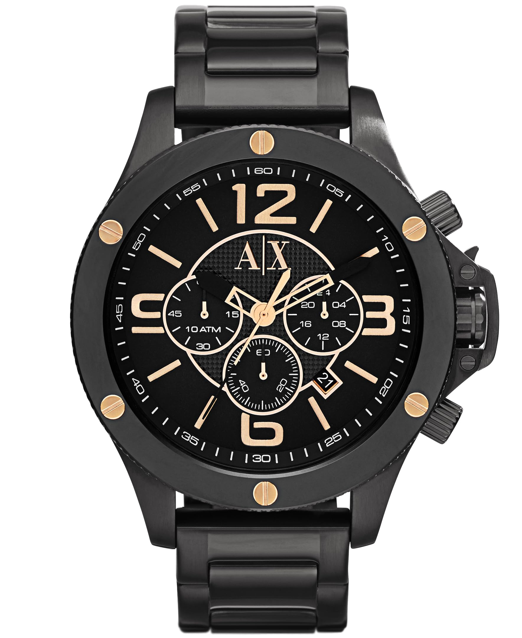 【値下げ】アルマーニ エクスチェンジ　AX1513 Black Watch A|X Armani Exchange Men's Chronograph Black Stainless Steel