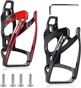 Fahrrad Flaschenhalter Schwarz - MTB Rennrad Getränkehalter PC