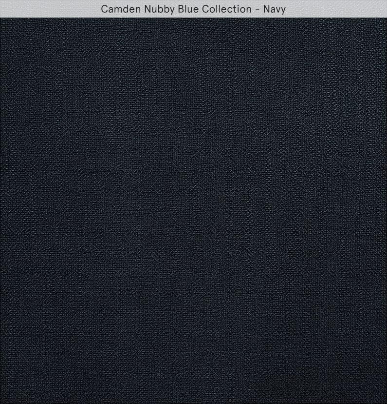 Miniatura 3 de H HIEND ACCENTS Camden Nubby - Juego de funda de edredón de 3 piezas con fundas de almohada, tamaño Super King, juego de ropa de cama de lino azul