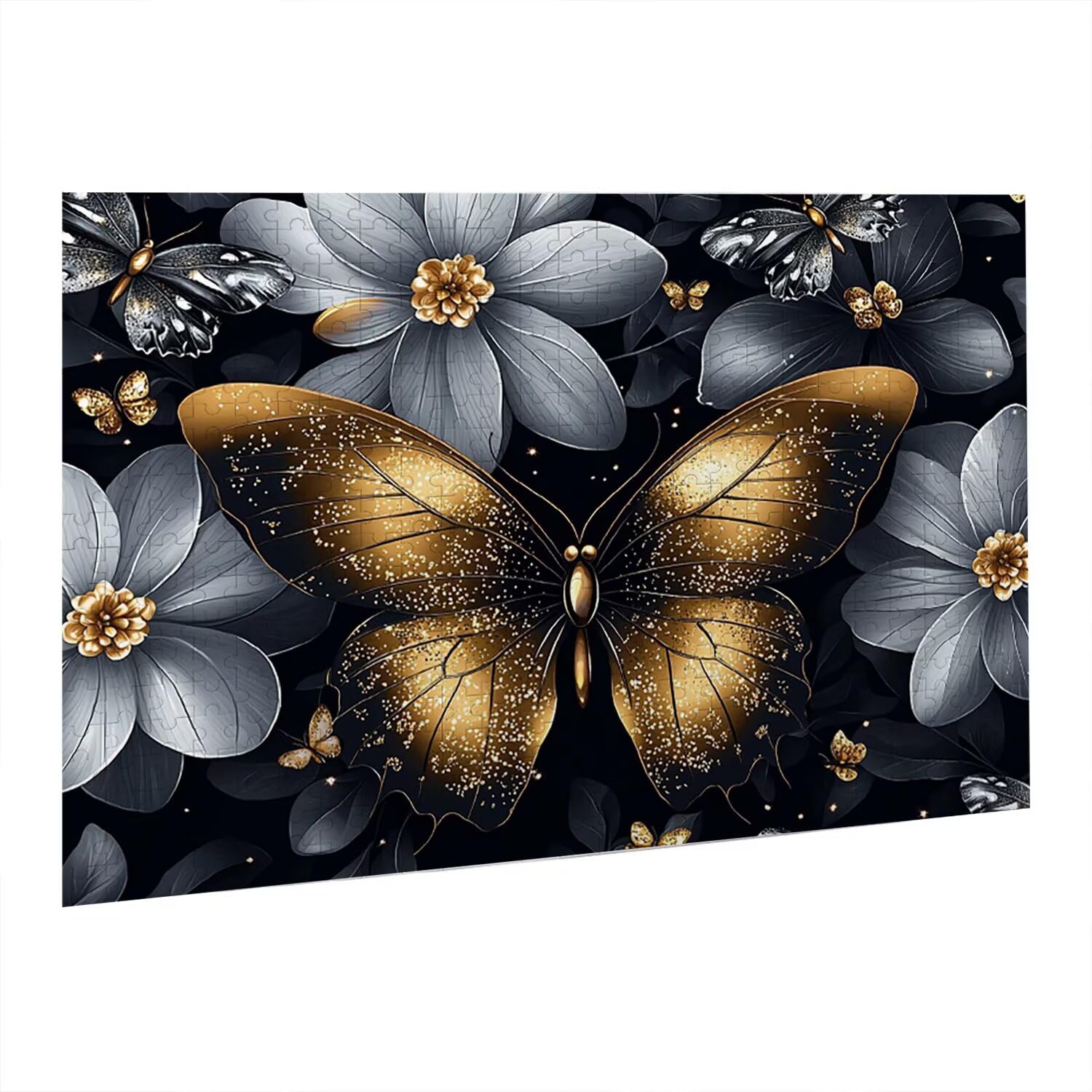 Jigsaw Puzzle, 6000 Pezzi Puzzle Classici, Farfalla Puzzle Rilassamento Intelligence, Mpossibile Difficile Puzzle Impegnativo per Adulti Puzzle Gioco Familiare, Regalo per Amore Amico Fiori fr0-1090
