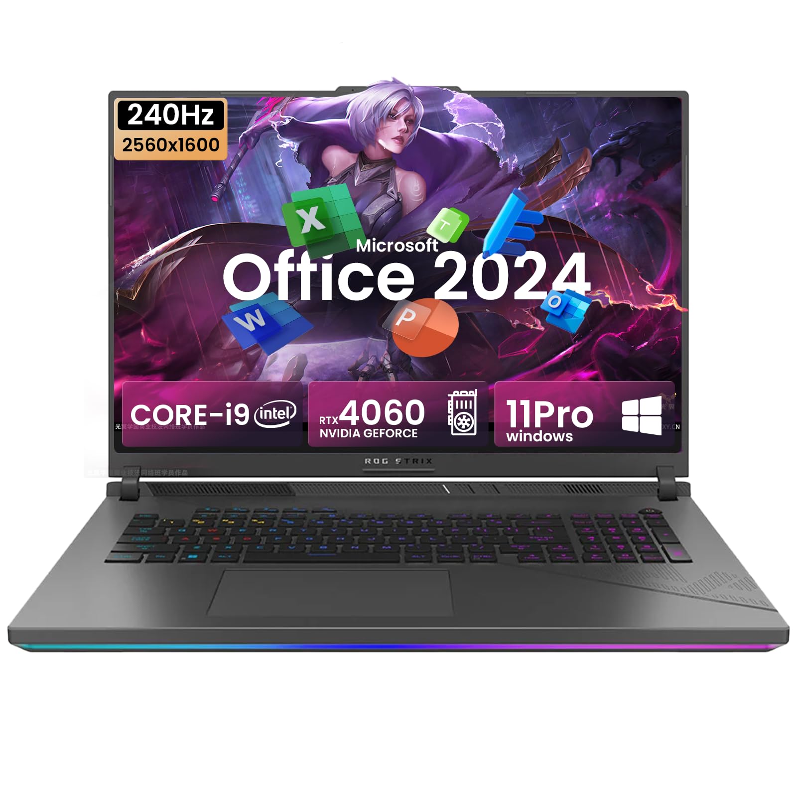 Amazon.com: ASUS ROG Strix G18 2.5K Gaming Laptop, Nebula 18