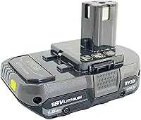 Vista 4 de RYOBI P102 18V One+ Compact Lithium Ion Battery, 2 Pack
