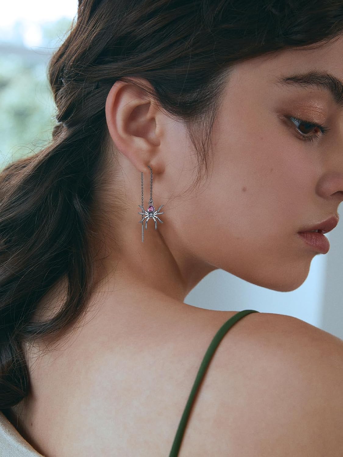 Halloween Skeleton Hand/Bat/Cat/Spider/Skull/Skeleton Dance/Ghost Earrings Sterling Silver Halloween Jewelry Gifts for Women - Image 5