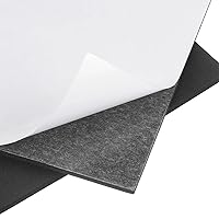 Vista 3 de uxcell 8 hojas de acolchado de espuma adhesiva de 1/8 pulgadas de grosor x 4 pulgadas de largo, cuadradas, autoadhesivas, antideslizantes