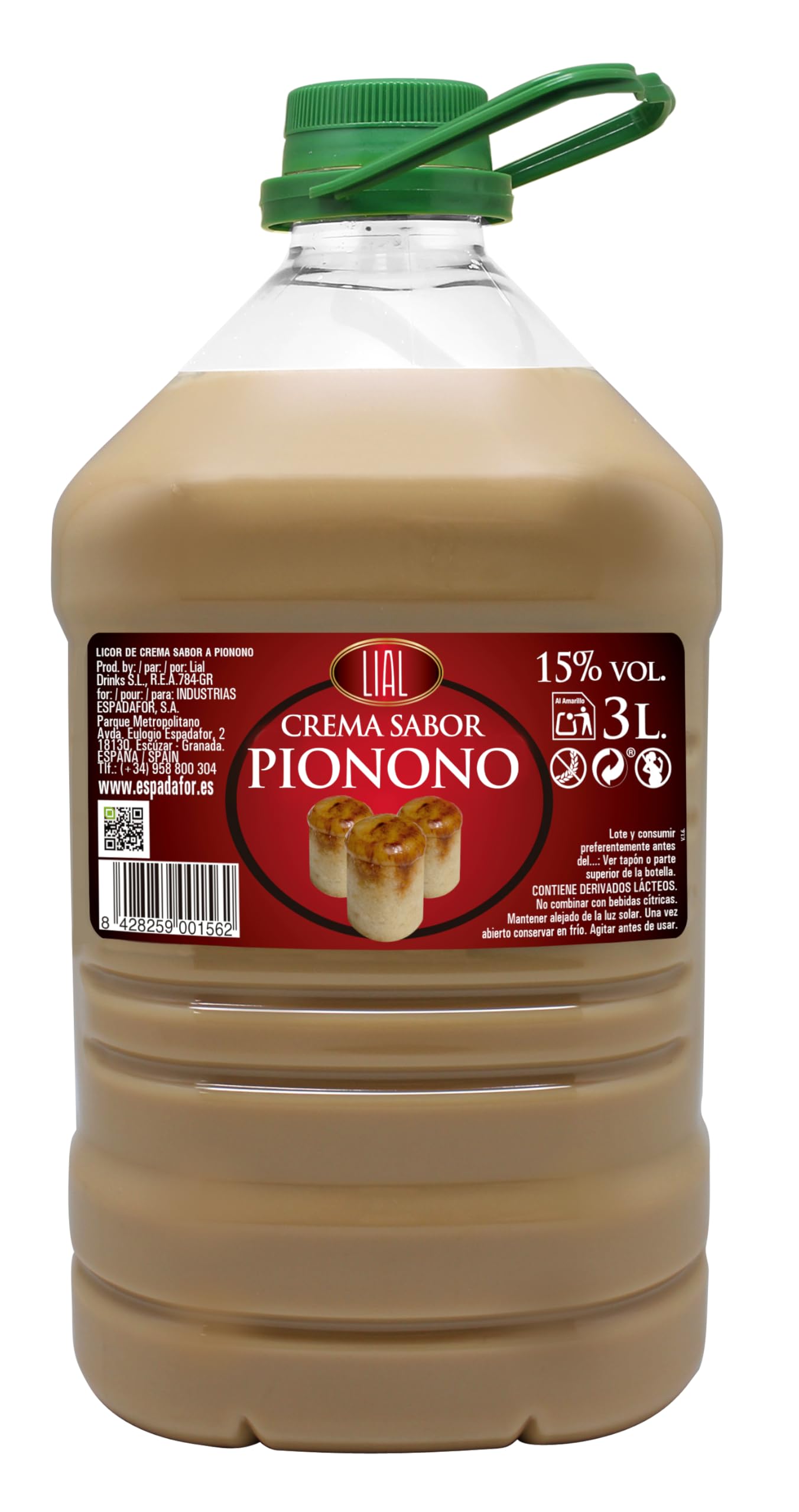 Licor Crema De Piononos 3L
