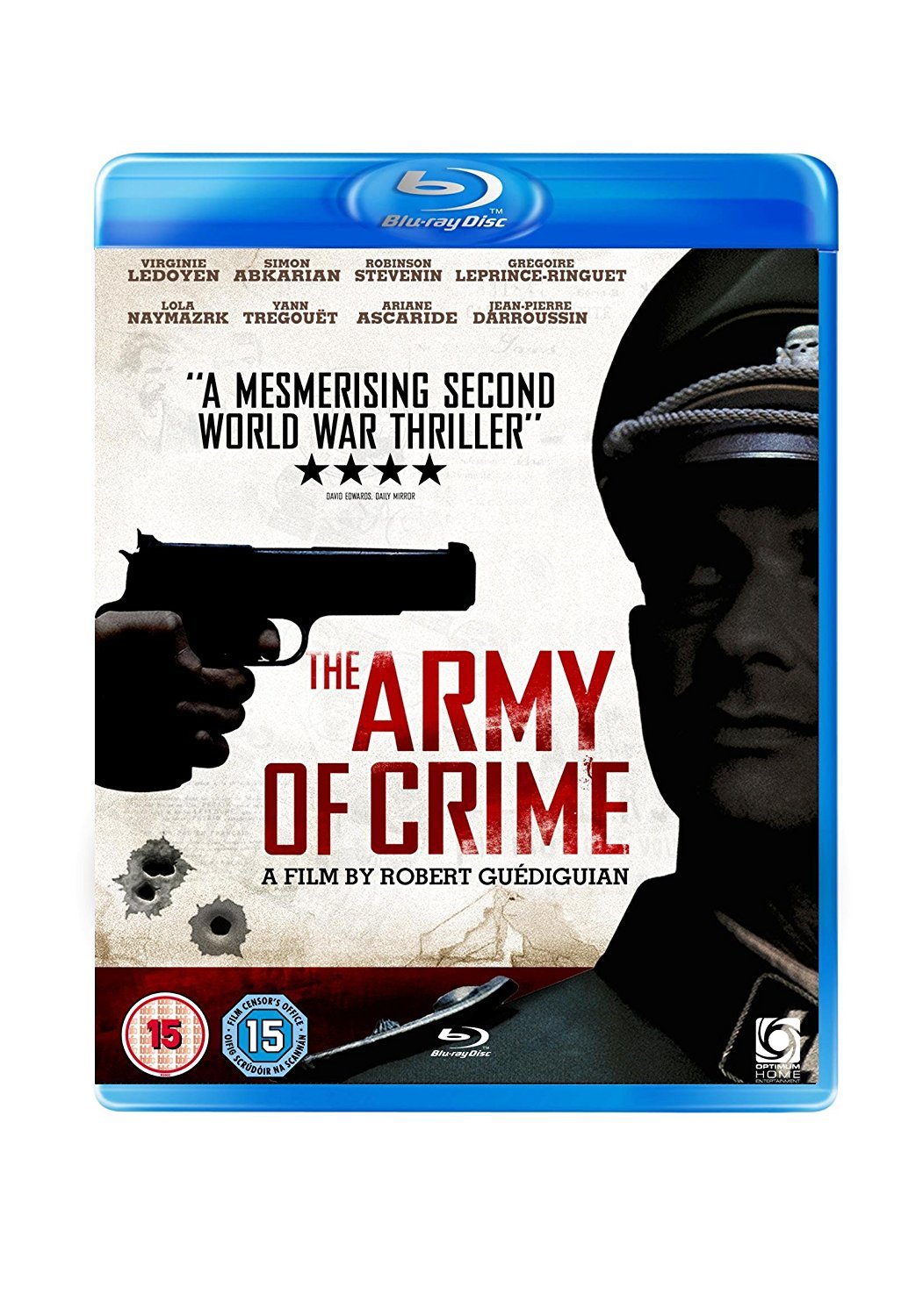 Army Of Crime Blu-ray importación Reino Unido película de la resistencia francesa en alta definición