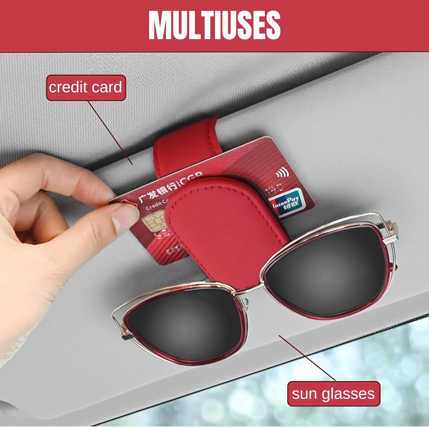 Elevate Your Ride: The MAGIC SELECT Car Glasses Holder Reviewed!