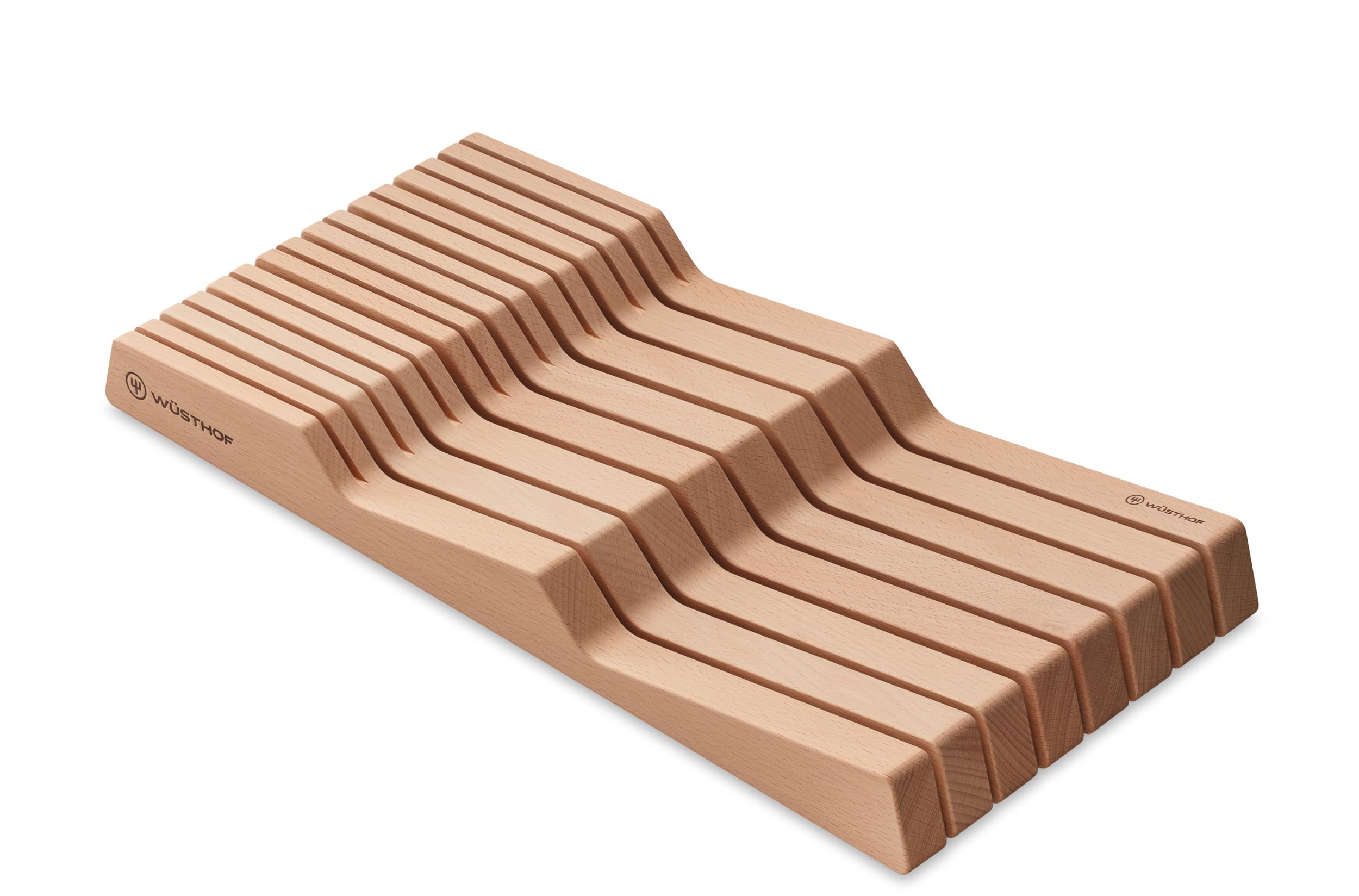 WÜSTHOF Schubladeneinsatz für 15 Messer, Buche, Beige
