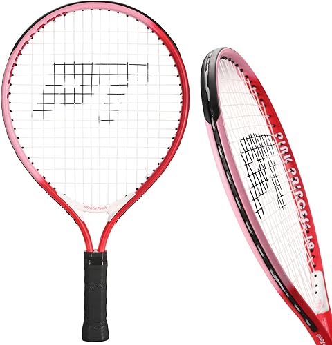 Kids Tennis Racket - Toddler Tennis Racket, 17-25 inch Youth Tennis Racquet for Ages 2-12, Multi-Color & Size for Beginners, Ideal Gift for Boys &